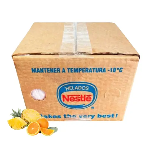 [HNSPÑ4.5] 🍨Helado Nestlé Sabor Naranja Piña – 4.5 LT 