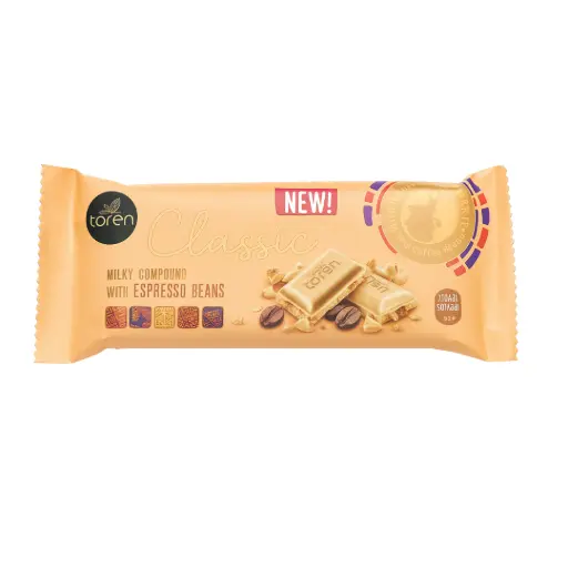 [CTCCEB52]  Chocolate Toren Classic con Espresso Beans 52g 