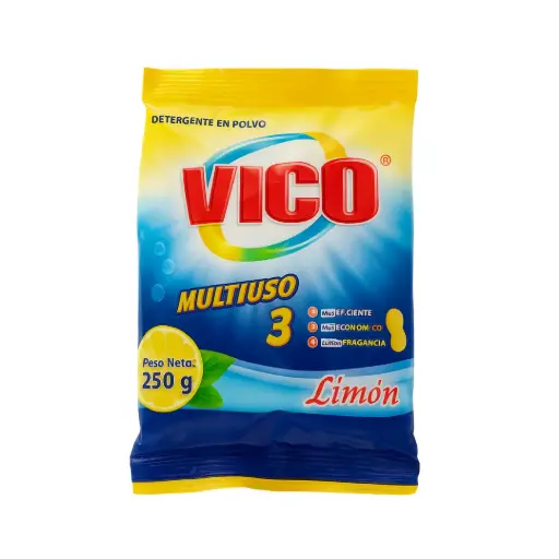 [DVMAL250] Detergente Vico Multiuso Limon 250g