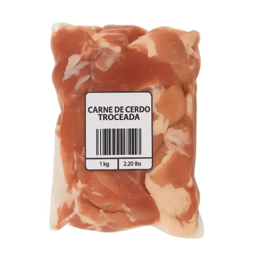 [CCT1KGFL] Carne de Cerdo Troceada 1 kg – Fresca y Lista para Cocinar