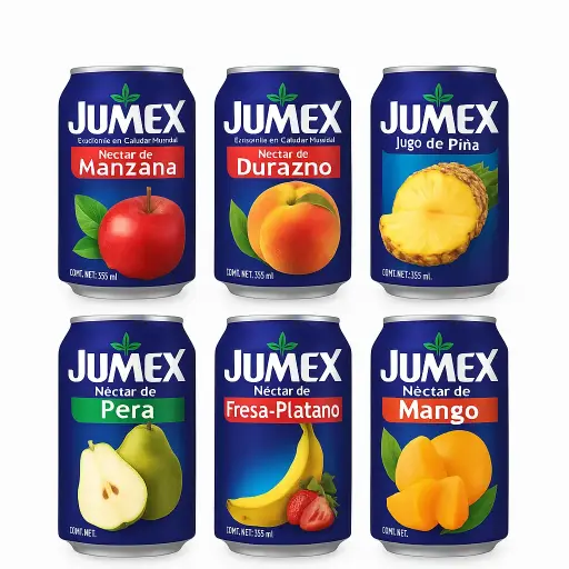 Jugos Jumex en lata (335 ml) -Varios Sabores