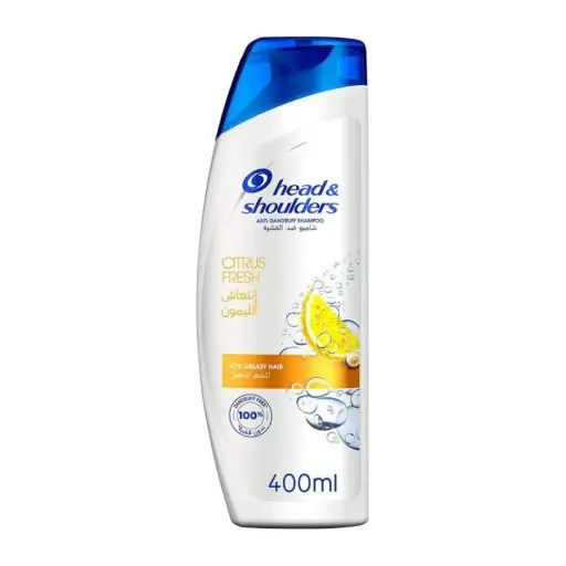 [SHSCTRUS] Shampoo Head & Shoulders Anti-Dandruff Citrus Fresh 400 ml