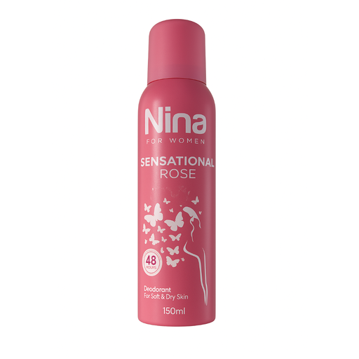 [DNSROS] Nina Sensational Rose Desodorante Spray para Mujer 150 ml