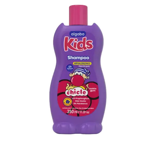 [SBABALG] Kids Shampoo Chicle Algabo -Sin lagrimas 350 ml 