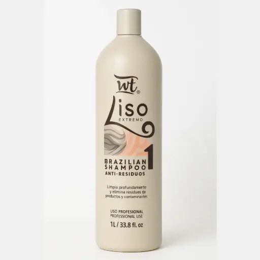 [SHLEXT] Shampoo  Liso Extremo -Anti Residuos 1000 ml 